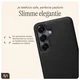 AVY Samsung Galaxy S25 / S24 Hoesje met Koord Haakjes MagSafe Leer Zwart afbeelding 6