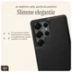 AVY Samsung Galaxy S25 Ultra Hoesje met Koord Haakjes MagSafe Leer Zwart afbeelding 8