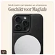 AVY Apple iPhone 15 Pro Max Hoesje met Koord Haakjes MagSafe Leer Zwart afbeelding 8