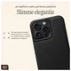 AVY Apple iPhone 14 Pro Max Hoesje met Koord Haakjes MagSafe Leer Zwart afbeelding 9