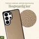 AVY Samsung Galaxy S26 Ultra Hoesje met Koord Haakjes MagSafe Leer Beige afbeelding 4