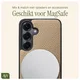 AVY Samsung S25 Plus / S24 Plus Hoesje met Koord Haakjes MagSafe Leer Beige afbeelding 8