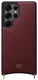 AVY Samsung Galaxy S25 Ultra Hoesje met Koord Haakjes MagSafe Leer Burgundy