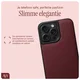 AVY Apple iPhone 15 Pro Max Hoesje met Koord Haakjes MagSafe Leer Burgundy afbeelding 8