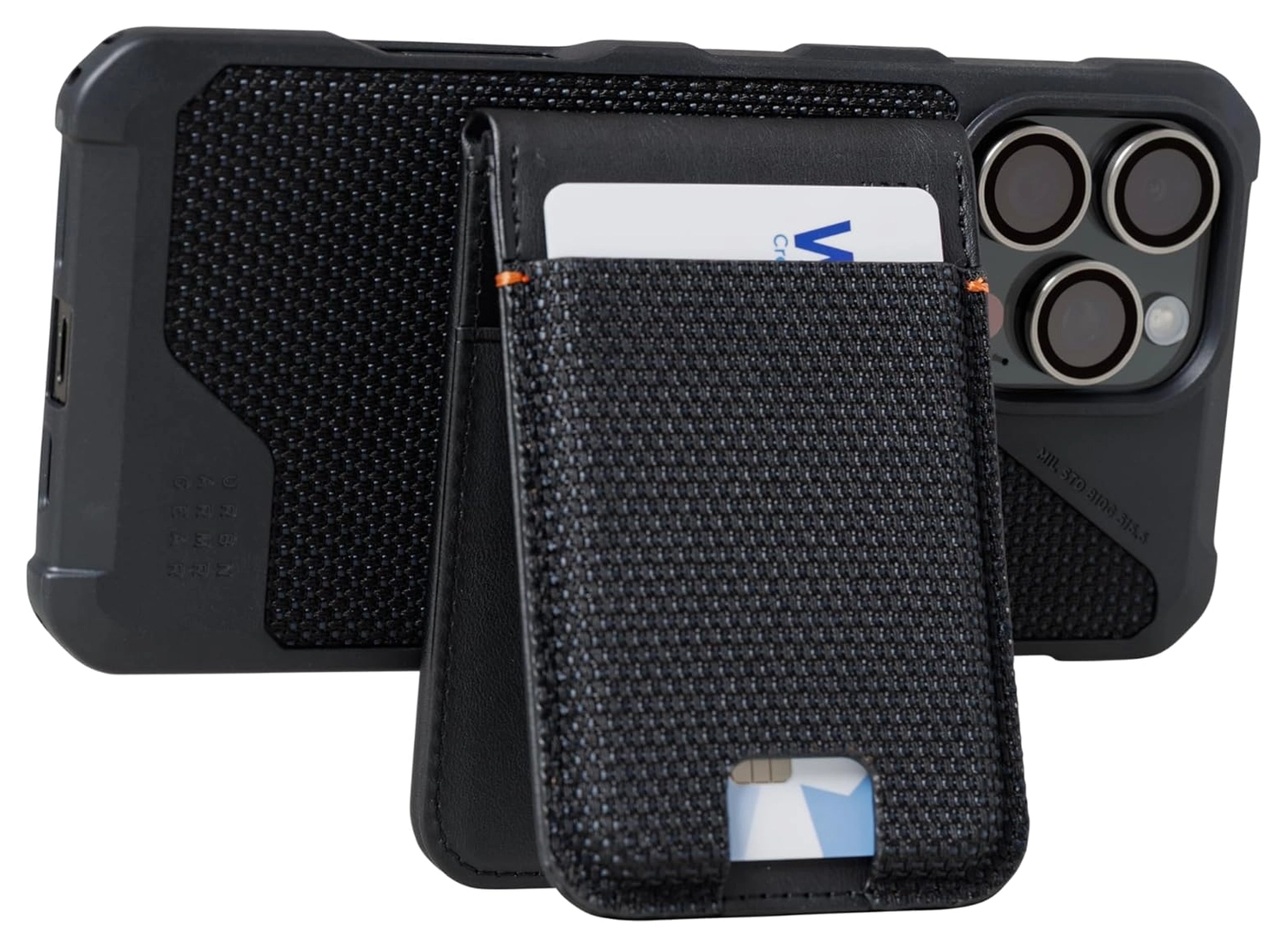 UAG Metropolis Kevlar MagSafe Portemonnee Kaarthouder Zwart afbeelding 5
