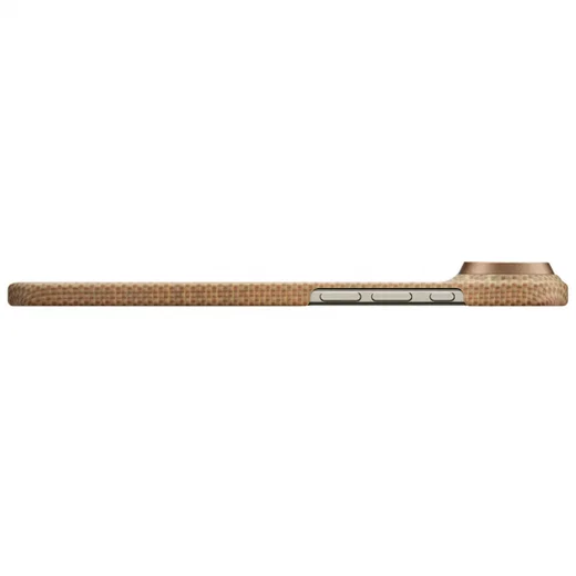 PITAKA Ultra-Slim Apple iPhone Air Hoesje 600D MagSafe Ultra Dun Golden Glint afbeelding 8