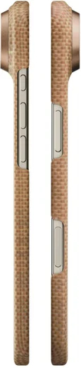 PITAKA Ultra-Slim Apple iPhone Air Hoesje 600D MagSafe Ultra Dun Golden Glint afbeelding 6