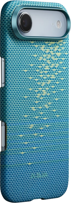 PITAKA Ultra-Slim Apple iPhone Air Hoesje 600D MagSafe Ultra Dun Blauw afbeelding 1