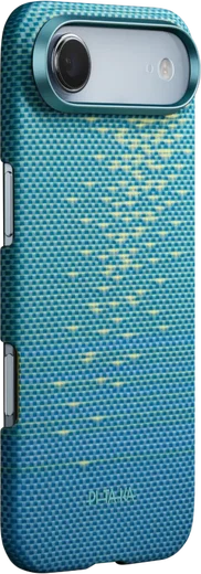 PITAKA Ultra-Slim Apple iPhone Air Hoesje 600D MagSafe Ultra Dun Blauw afbeelding 1