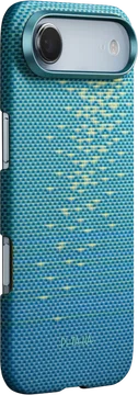 PITAKA Ultra-Slim Apple iPhone Air Hoesje 600D MagSafe Ultra Dun Blauw