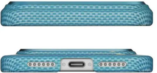 PITAKA Ultra-Slim Apple iPhone Air Hoesje 600D MagSafe Ultra Dun Blauw afbeelding 8