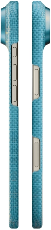 PITAKA Ultra-Slim Apple iPhone Air Hoesje 600D MagSafe Ultra Dun Blauw afbeelding 7