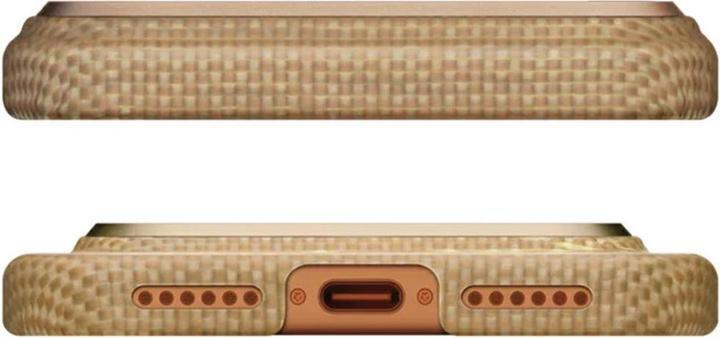 PITAKA Ultra-Slim iPhone 17 Pro Hoesje 600D MagSafe Ultra Dun Golden Glint afbeelding 11