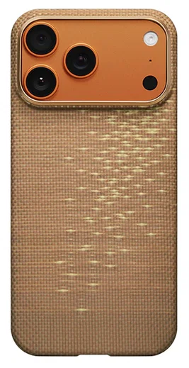 PITAKA Ultra-Slim iPhone 17 Pro Max Hoesje 600D MagSafe Ultra Dun Golden Glint afbeelding 2