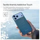 PITAKA Ultra-Slim iPhone 17 Pro Max Hoesje 600D MagSafe Ultra Dun Blauw afbeelding 5