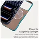 PITAKA Ultra-Slim iPhone 17 Pro Max Hoesje 600D MagSafe Ultra Dun Blauw afbeelding 6