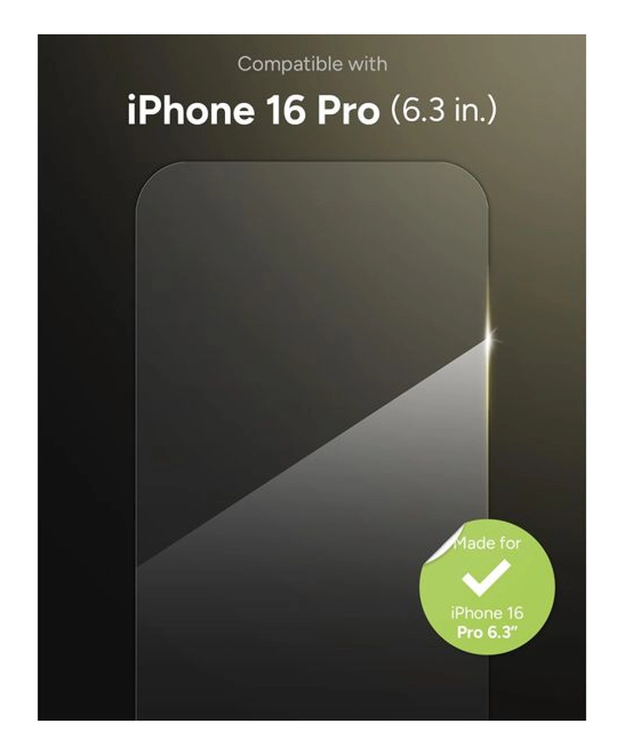 ZAGG InvisibleShield Glass+ Apple iPhone 16 Pro Screen Protector afbeelding 9