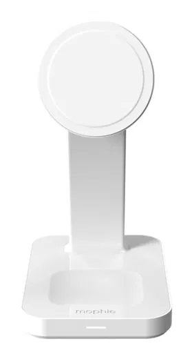 ZAGG Snap+ 3-in-1 Qi2 15W Draadloze MagSafe Oplader Standaard Wit afbeelding 6