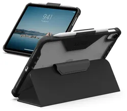 UAG Plyo LT iPad 11 (2025) / 10.9 (2022) Hoes Book Case Transparant Ash afbeelding