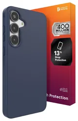 ZAGG Milan Snap Samsung Galaxy S25 Plus Hoesje MagSafe Back Cover Blauw afbeelding