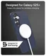 ZAGG Milan Snap Samsung Galaxy S25 Plus Hoesje MagSafe Back Cover Blauw afbeelding 3