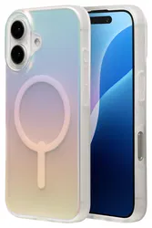 ZAGG Milan Snap Apple iPhone 16 Hoesje MagSafe Back Cover Iridescent afbeelding
