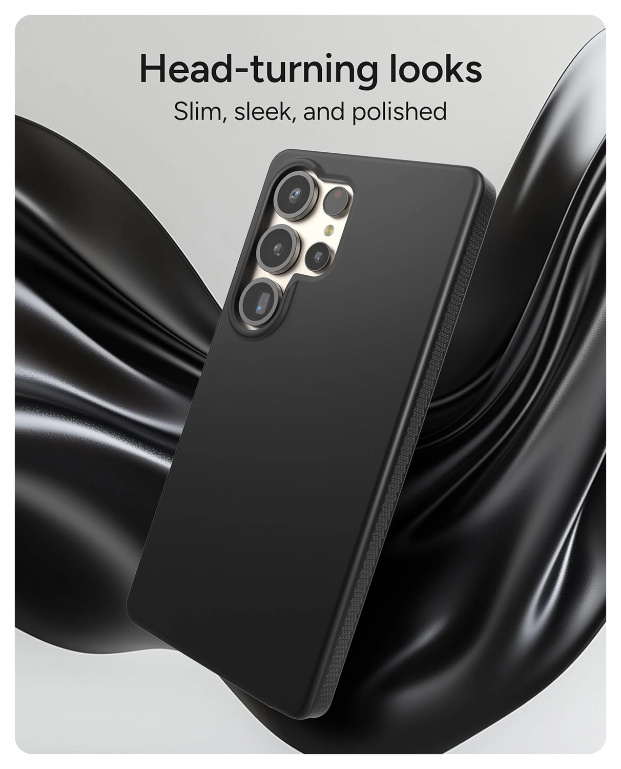 ZAGG Milan Snap Samsung Galaxy S25 Ultra Hoesje MagSafe Back Cover Zwart afbeelding 2