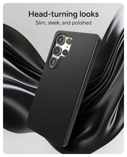 ZAGG Milan Snap Samsung Galaxy S25 Ultra Hoesje MagSafe Back Cover Zwart afbeelding 2