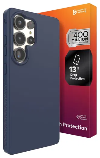 ZAGG Milan Snap Samsung Galaxy S25 Ultra Hoesje MagSafe Back Cover Blauw afbeelding 1