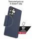ZAGG Milan Snap Samsung Galaxy S25 Ultra Hoesje MagSafe Back Cover Blauw afbeelding 4