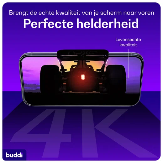 Buddi Easy Fit iPhone 17 Tempered Glass met Installatietray (2-Pack) afbeelding 4