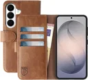 Rosso Element Samsung Galaxy S26 Plus Hoesje Book Case Wallet Bruin