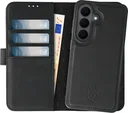 Rosso Elite Samsung S26 Plus Hoesje met MagSafe Book Case Echt Leer Zwart