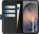 Rosso Elite Samsung S26 Plus Hoesje met MagSafe Book Case Echt Leer Zwart afbeelding 2