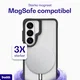 Buddi Hybrid Samsung Galaxy S26 Hoesje MagSafe Matte Zwart afbeelding 4