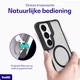 Buddi Hybrid Samsung Galaxy S26 Hoesje MagSafe Matte Zwart afbeelding 5