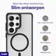 Buddi Hybrid Samsung Galaxy S26 Ultra Hoesje MagSafe Matte Zwart afbeelding 7