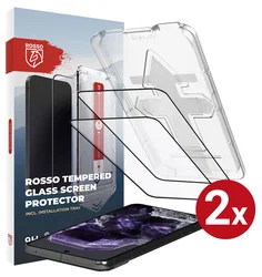 Rosso Google Pixel 8 Tempered Glass met Installatietray (2-Pack) afbeelding