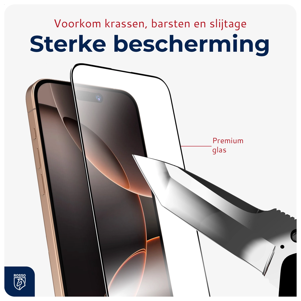 Rosso iPhone 11 Pro Max Tempered Glass met Installatietray (2-Pack) afbeelding 6