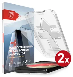 Rosso Samsung S21 Plus Tempered Glass met Installatietray (2-Pack) afbeelding