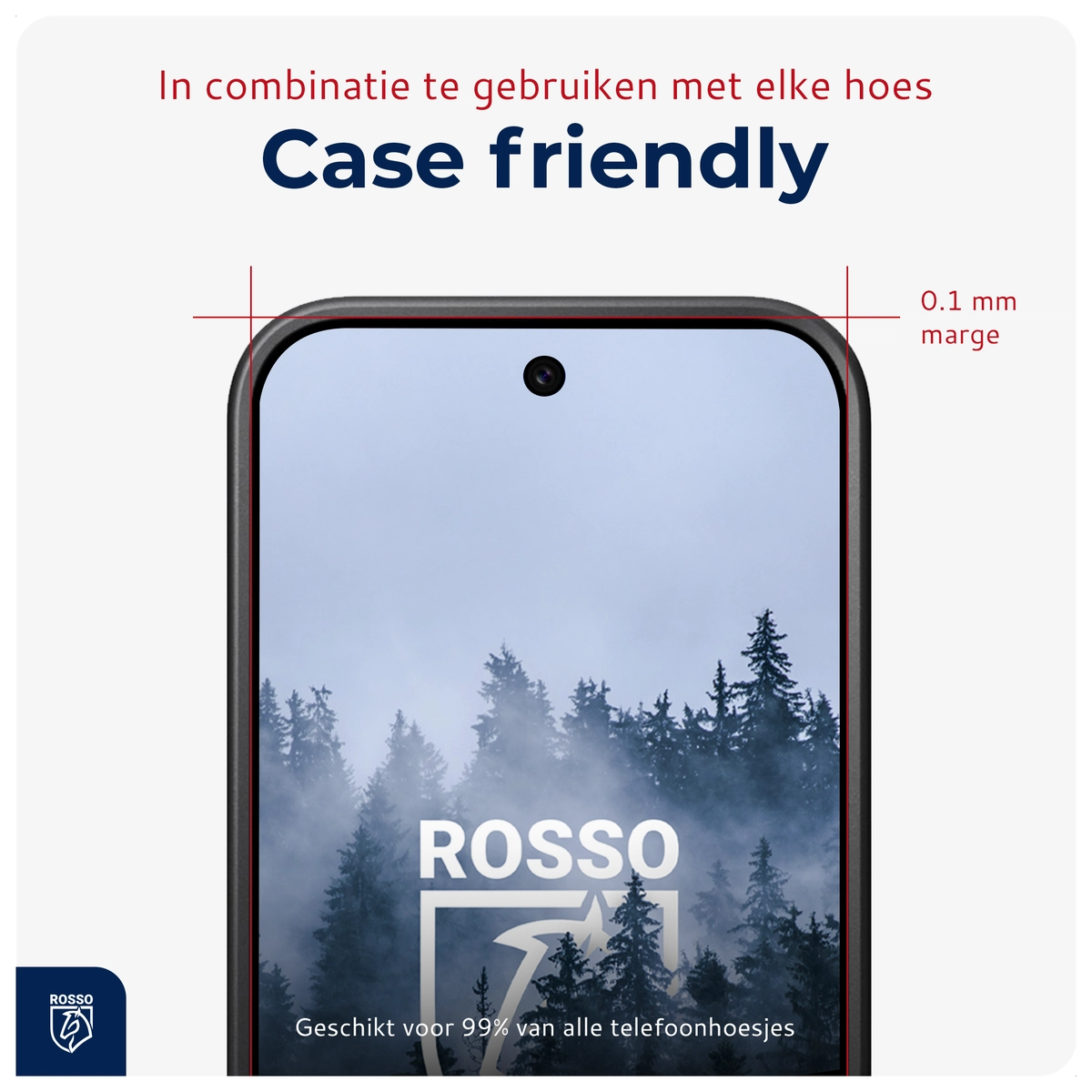 Rosso Google Pixel 6 Tempered Glass met Installatietray (2-Pack) afbeelding 6