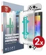 Rosso Nintendo Switch OLED Tempered Glass met Installatietray (2-Pack) afbeelding 10