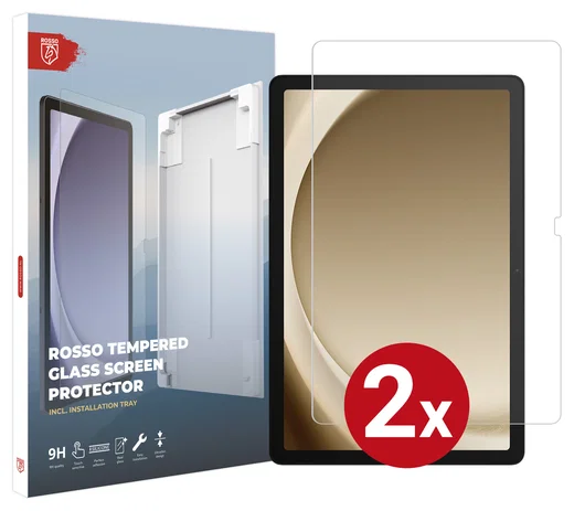 Rosso Samsung Tab A11 Plus / A9 Plus Tempered Glass Installatietray (2-Pack) afbeelding 9