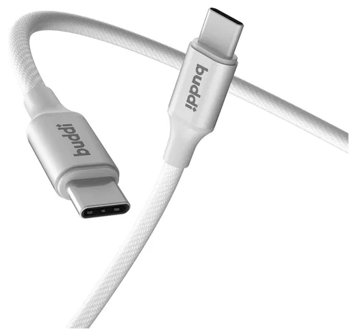 Buddi 30W USB-C & USB-A Oplader met Buddi Flex USB-C Kabel 1M Wit afbeelding 15