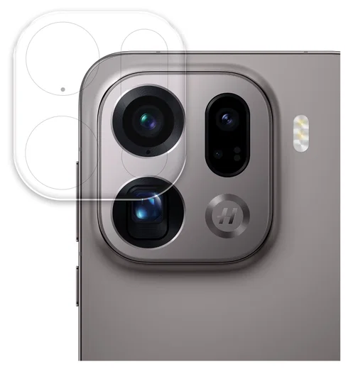 Rosso Oppo Find X9 Camera Lens Protector Transparant afbeelding 1