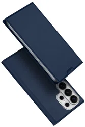 Dux Ducis Skin Pro Samsung Galaxy S26 Ultra Hoesje Portemonnee Book Case Blauw afbeelding