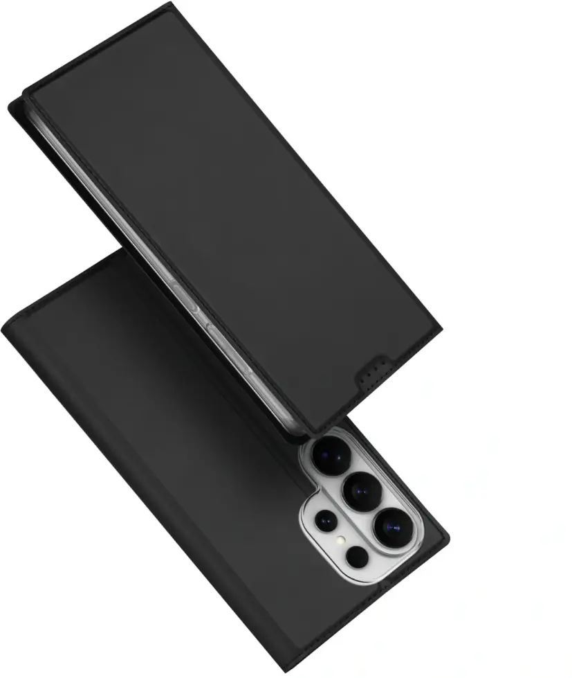 Dux Ducis Skin Pro Samsung Galaxy S26 Ultra Hoesje Portemonnee Book Case Zwart afbeelding 1