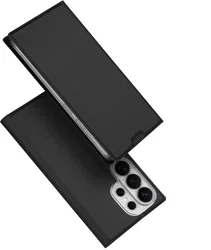Dux Ducis Skin Pro Samsung Galaxy S26 Ultra Hoesje Portemonnee Book Case Zwart afbeelding