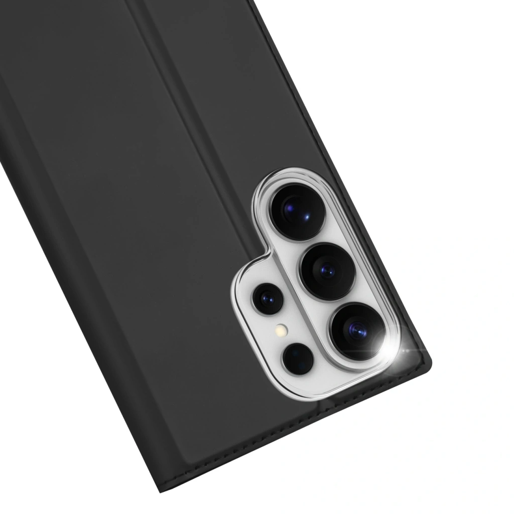 Dux Ducis Skin Pro Samsung Galaxy S26 Ultra Hoesje Portemonnee Book Case Zwart afbeelding 4