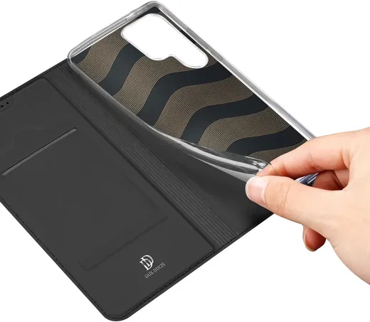 Dux Ducis Skin Pro Samsung Galaxy S26 Ultra Hoesje Portemonnee Book Case Zwart afbeelding 9